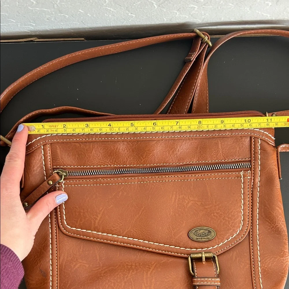 Børn Brown Adjustable Crossbody Bag with Front Pocket - Picture 15 of 16